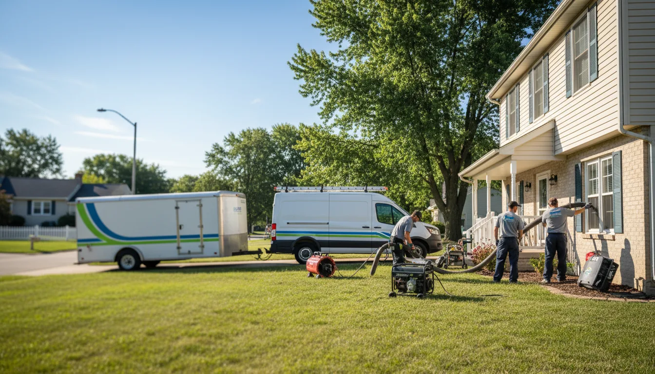 Flooded Basement Restoration And Cleanup With Repair in Grand Island, NY near me